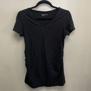 THREE Shortsleeve vNeck Maternity Tshirts